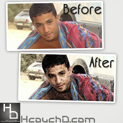 دروس فوتوشوب 45 :كيف تحول صورتك الى رسم بواسطة فوتوشوب site (4)