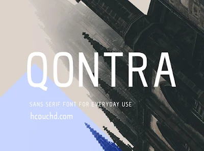 qontra font copy