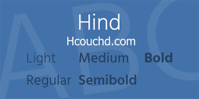 hind font 1 big