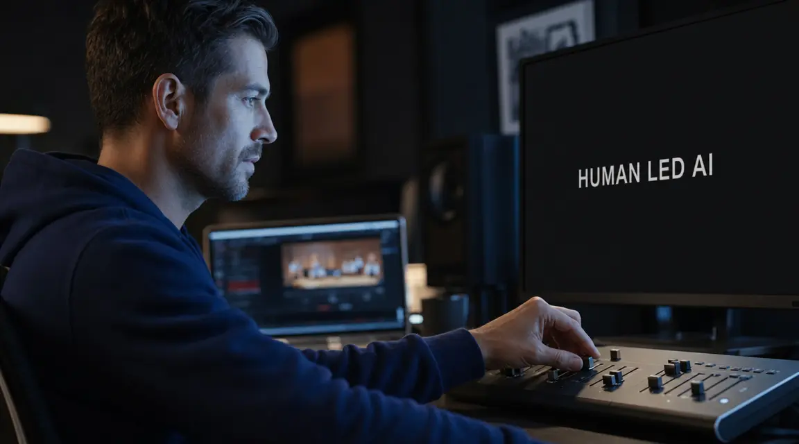تصميم يبرز النموذج الهجين في العمل