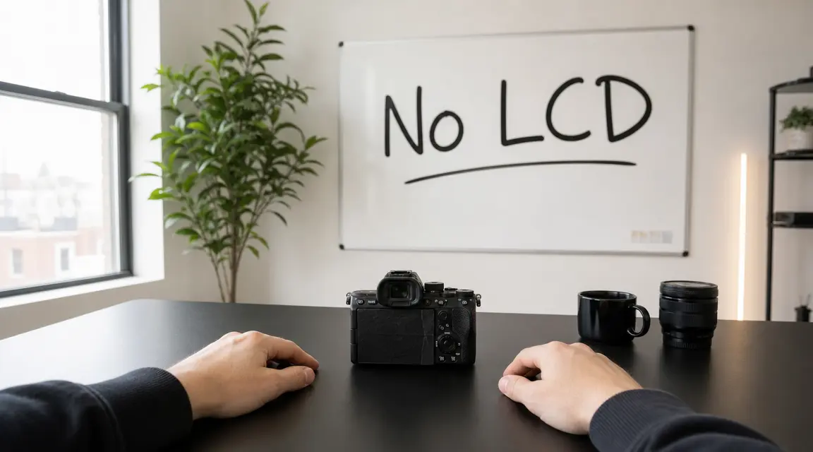 التصوير بدون LCD يحررك من المراجعة ويضاعف تركيزك