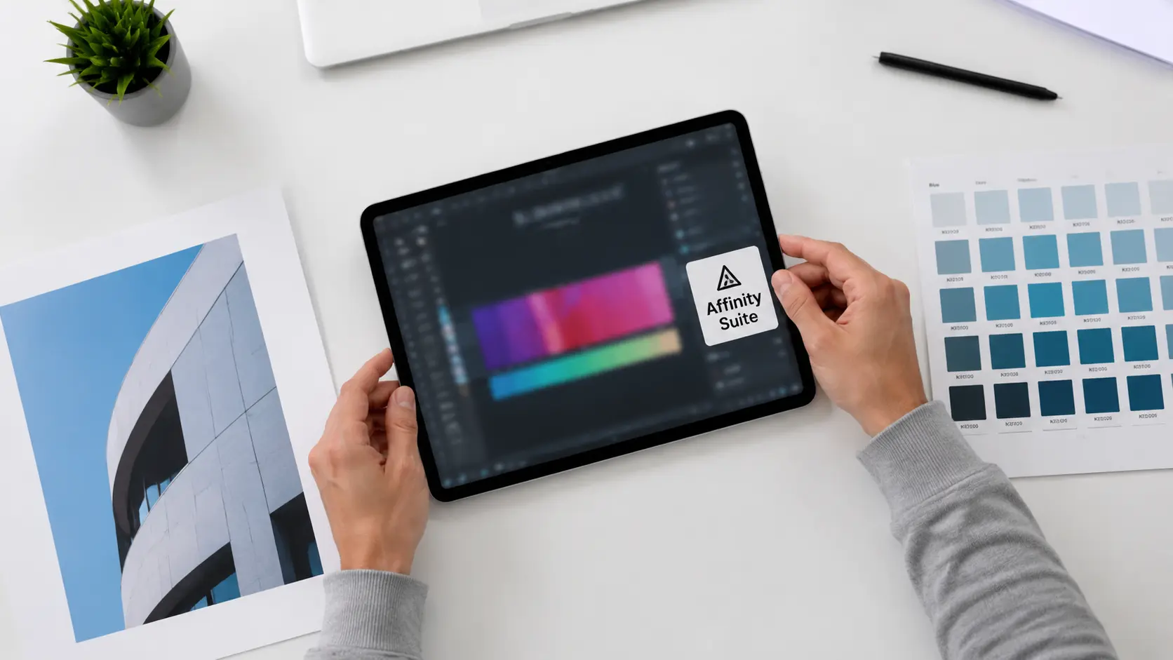 واجهة برنامج Affinity Photo لتعديل الصور الفوتوغرافية