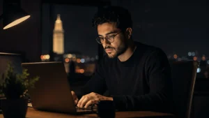 تطبيق تعليمي LLM بقرارات تقنية لا يمليها الذكاء الاصطناعي