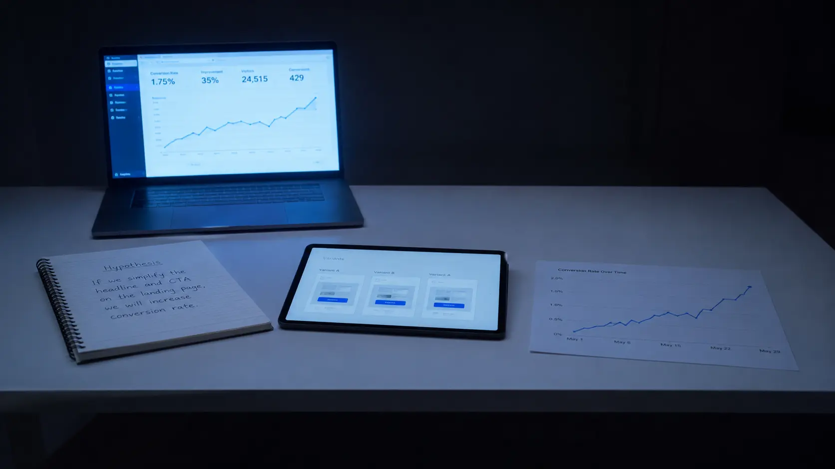 خطوات عملية لتنفيذ اختبارات A/B تكرارية