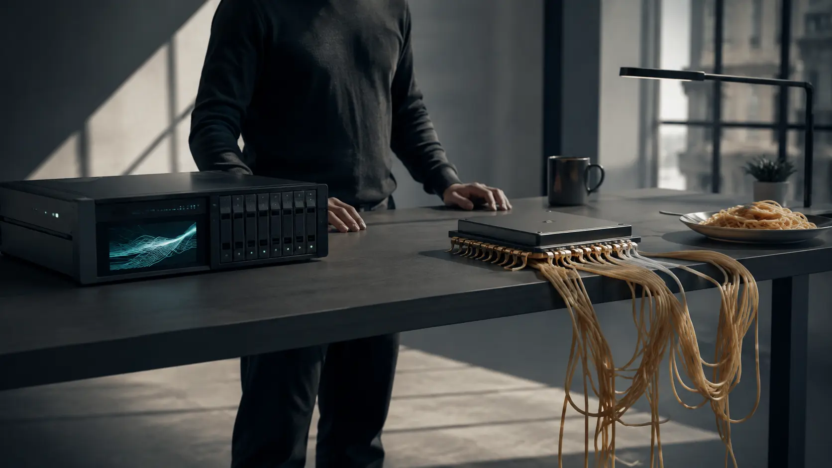AI test for designers via the spaghetti table protocol