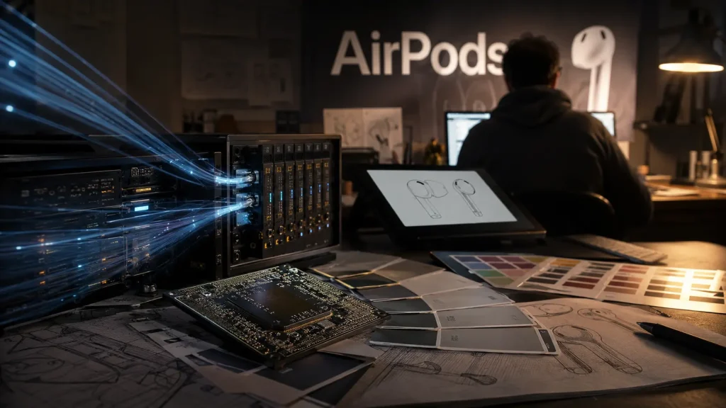 هل يتحول تصميم AirPods بالكاميرات من نكتة لأيقونة؟ [تحليل]