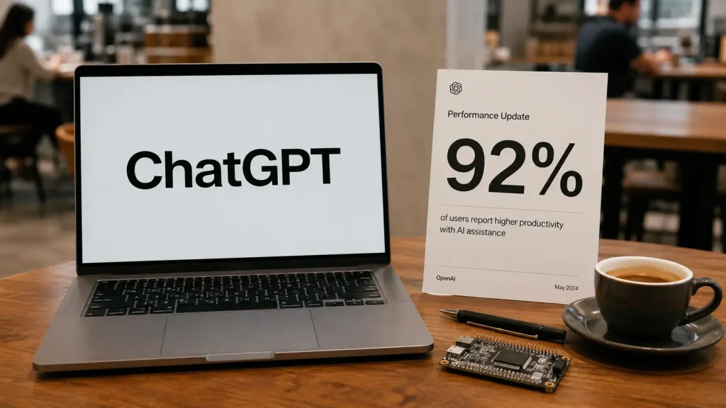 تستحوذ زيارات ChatGPT على 92% من ترافيك الذكاء الاصطناعي