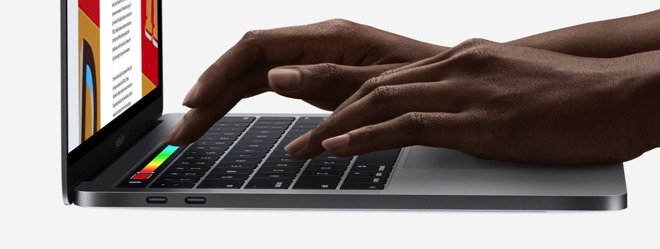  -  شريط MacBook Pro Touch